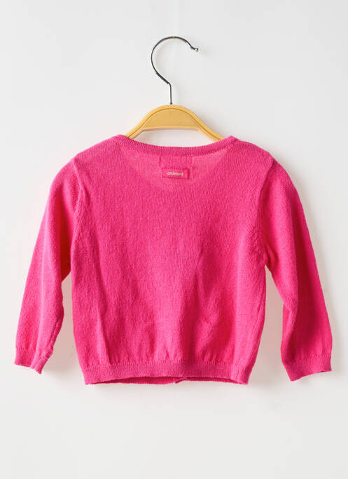 Vestă cu mâneci lungi roz CATIMINI fată