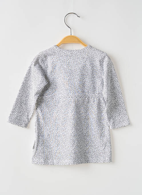 Rochie midi alb NOPPIES fată