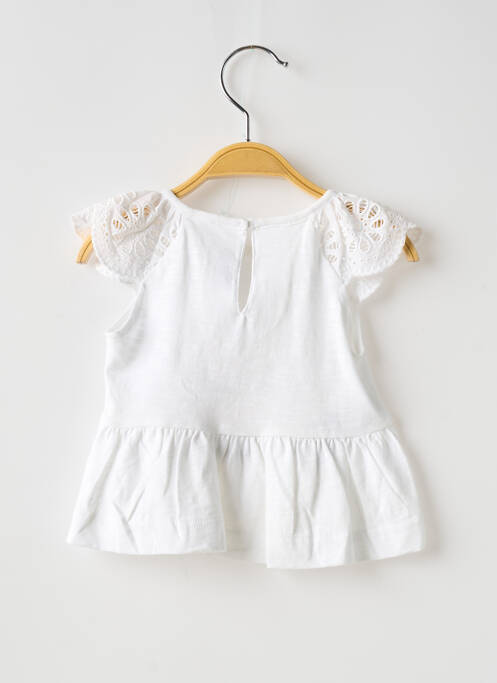 Tunică mâneci scurte alb MAYORAL fată