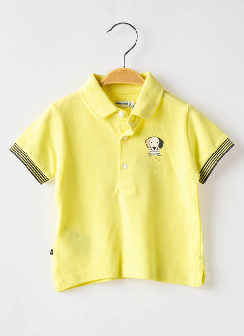 Polo galben MAYORAL băiat