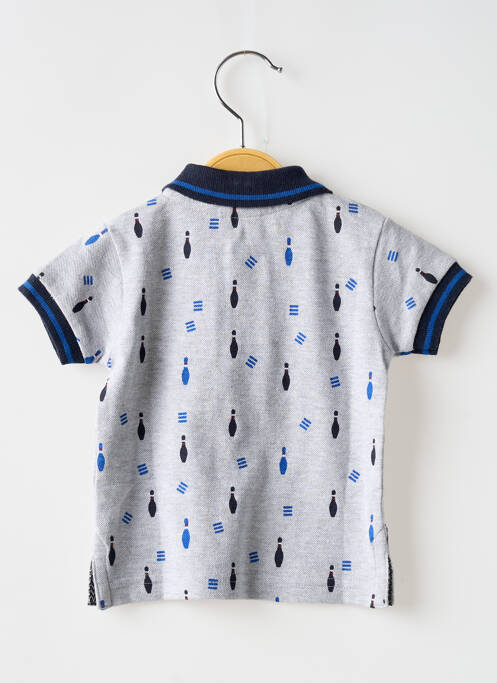 Polo albastru 3 POMMES băiat