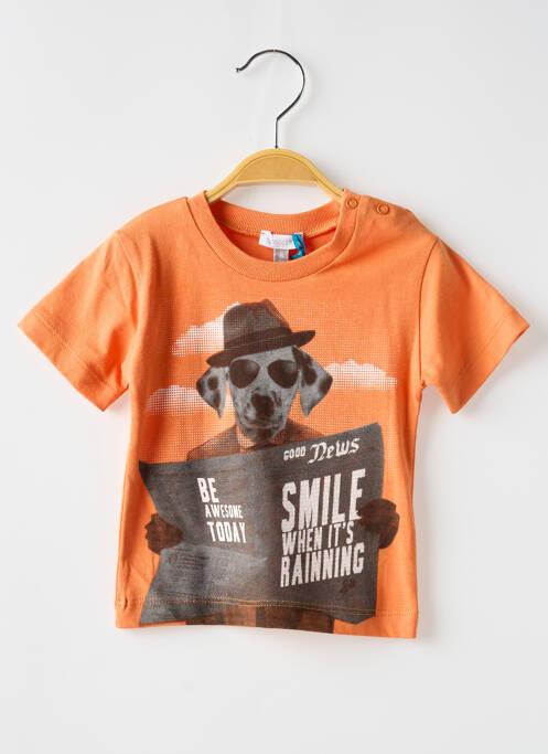 Tricou portocaliu ABSORBA băiat