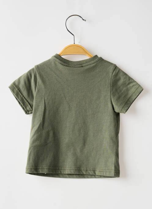 Tricou verde 3 POMMES băiat