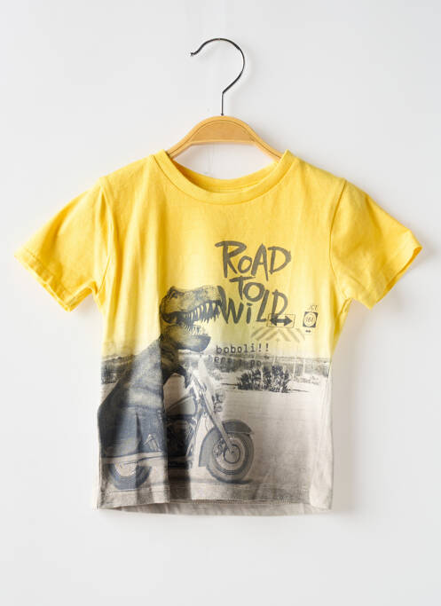 Tricou galben BOBOLI băiat