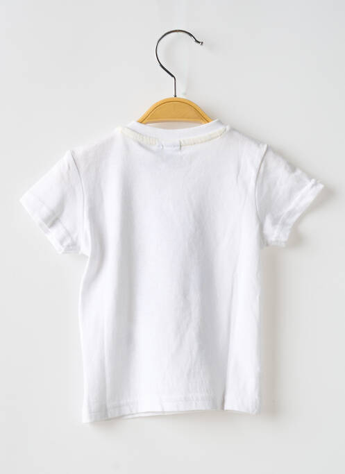 Tricou alb 3 POMMES băiat