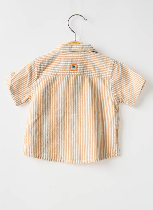 Cămașă cu mâneci scurte maro NOPPIES băiat