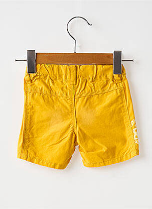 Șort țesătură poplin mărime reglabilă galben BOBOLI băiat