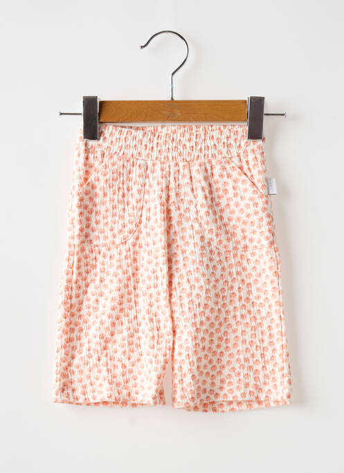 Pantalon larg portocaliu NOPPIES fată