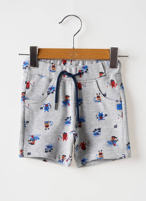 Șort elasticitate talie elastică gri ABSORBA garcon