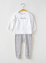 Set pantaloni strânsă la bază alb NOPPIES fille