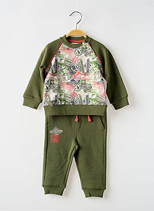 Set sportiv bază pantalon verde BOBOLI băiat