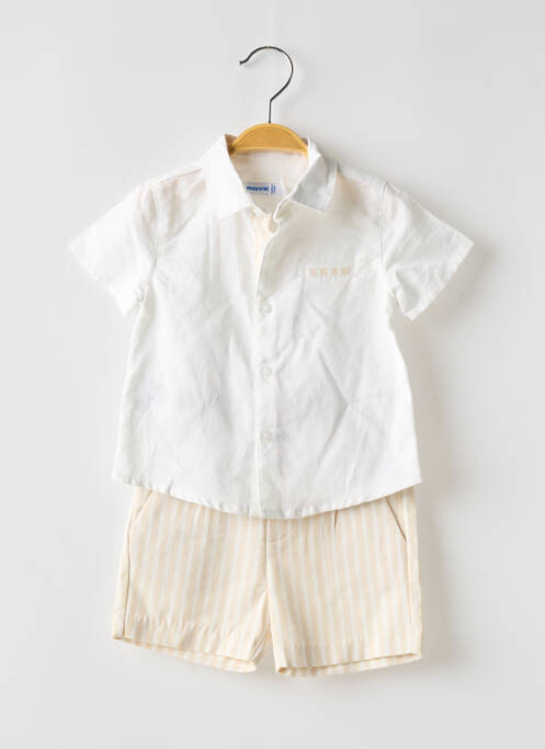 Set șort alb MAYORAL băiat