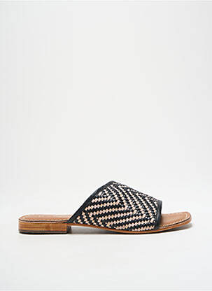 Mulete/Saboți negru L'ATELIER TROPÉZIEN femeie