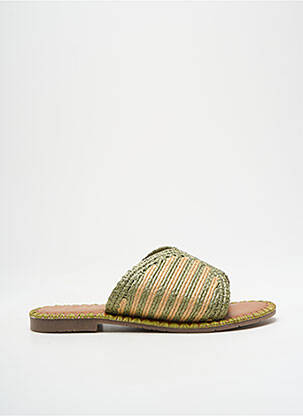 Mulete/Saboți verde L'ATELIER TROPÉZIEN femeie