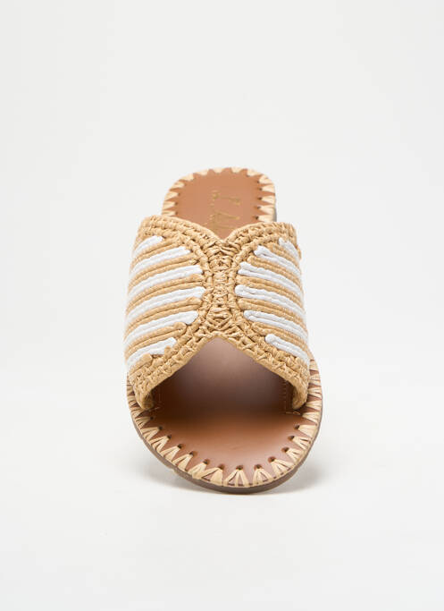 Mulete/Saboți alb L'ATELIER TROPÉZIEN femeie