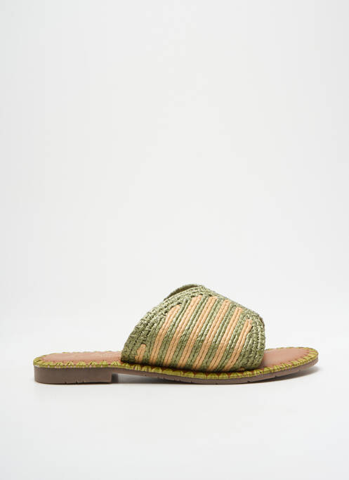 Mulete/Saboți verde L'ATELIER TROPÉZIEN femeie