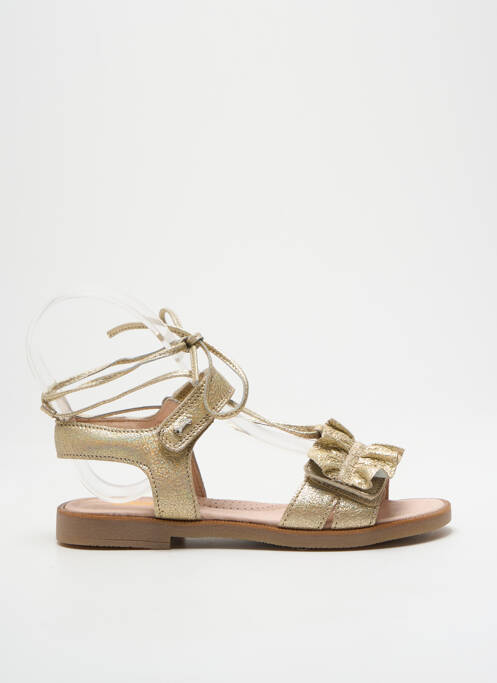 Sandale/Pantofi decupați auriu STONES AND BONES fată