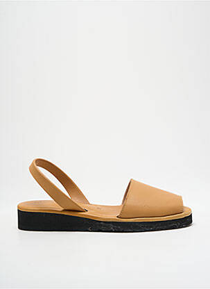 Sandale/Pantofi decupați maro MINORQUINES femeie