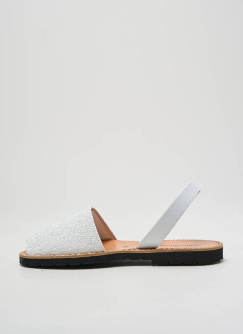 Sandale/Pantofi decupați alb MINORQUINES femeie