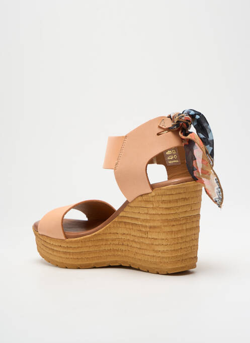 Sandale/Pantofi decupați roz GOODSTEP femeie