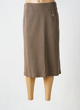 Fustă midi maro SOMMERMANN femeie