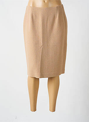 Fustă midi bej WEILL femeie