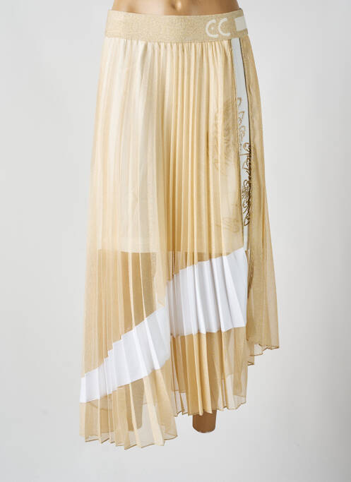 Fustă lungă auriu ELISA CAVALETTI femeie