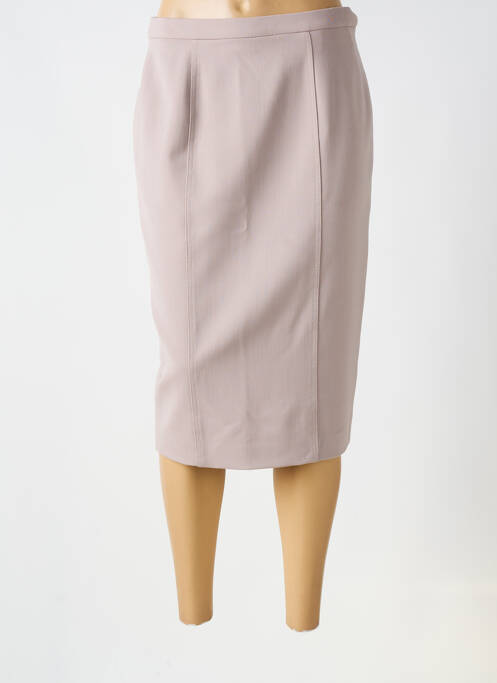 Fustă midi bej WEILL femeie