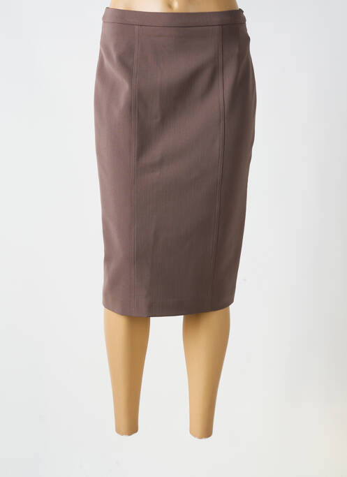 Fustă midi maro WEILL femeie