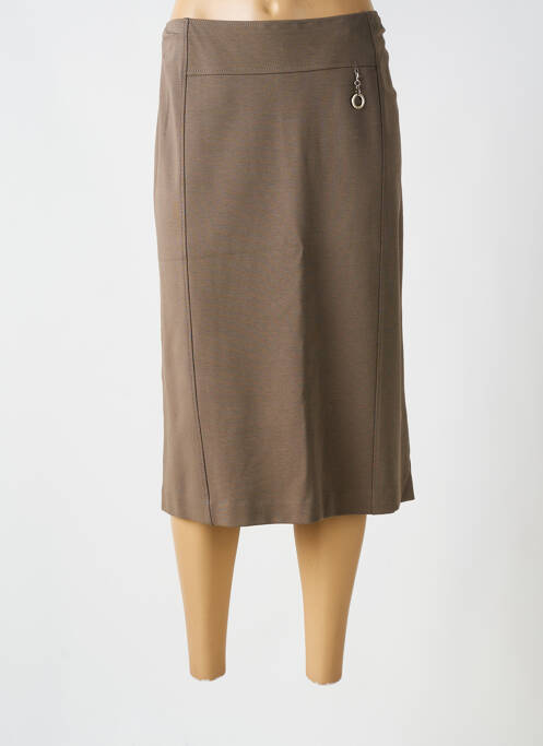 Fustă midi maro SOMMERMANN femeie