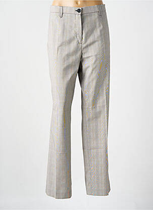 Pantalon drept gri BRUNO SAINT HILAIRE femeie