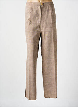 Pantalon drept maro KARTING femeie