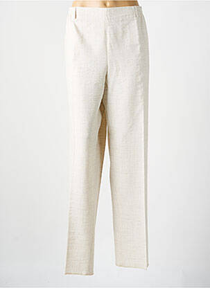 Pantalon drept bej KARTING femeie