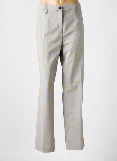 Pantalon drept gri BRUNO SAINT HILAIRE femeie