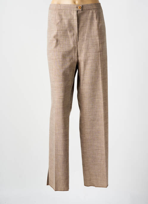 Pantalon drept maro KARTING femeie