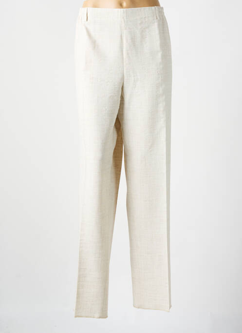 Pantalon drept bej KARTING femeie