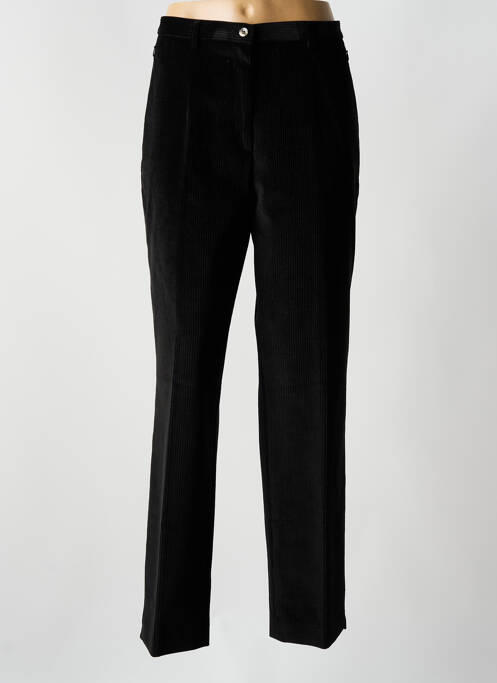 Pantalon drept negru BRUNO SAINT HILAIRE femeie