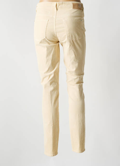 Pantalon slim bej ROSNER femeie