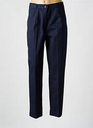 Pantalon slim talie elastică mărime normală albastru J.C PARIS femeie
