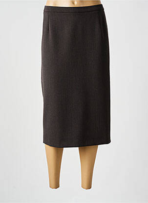 Fustă midi maro GUY DUBOUIS femeie