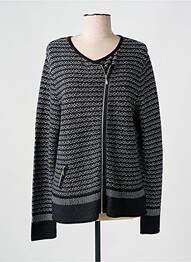 Jachete casual guler rotund gri SKOVHUUS femme