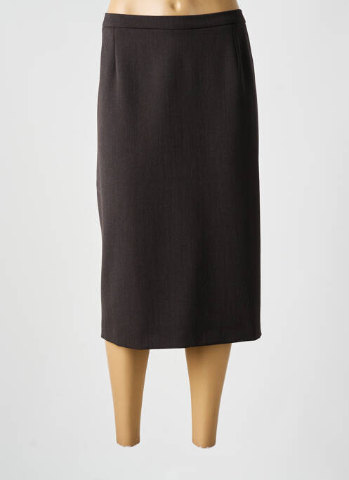 Fustă midi maro GUY DUBOUIS femeie