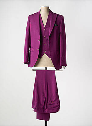 Costume de ceremonie bază pantalon violet JEAN-LOUIS SCHERRER bărbat