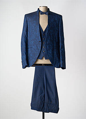 Costume de ceremonie bază pantalon albastru CAMILLIANO bărbat