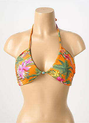 Sutien de costum de baie bretele elastice reglabile portocalie BANANA MOON femeie