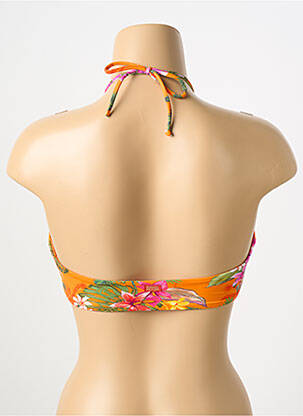Sutien de costum de baie bretele elastice reglabile portocalie BANANA MOON femeie