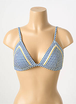 Sutien de costum de baie top sutien modelat top sutien modelat albastru WATERCULT femeie