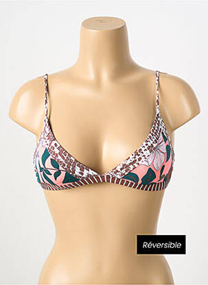 Sutien de costum de baie top triunghiuri top triunghiuri verde MAAJI femeie
