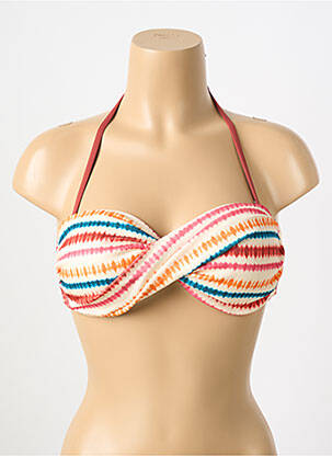 Sutien de costum de baie elasticitate top bentiță portocalie BANANA MOON femeie
