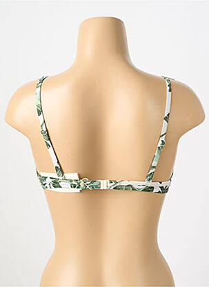 Sutien de costum de baie elasticitate top sutien modelat verde WATERCULT femeie